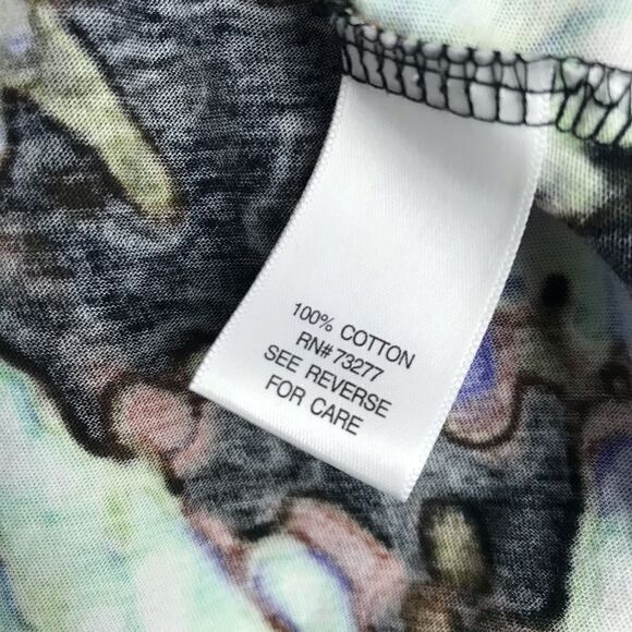 Simply Vera Vera Wang Abstract Print Top - Picture 4 of 4